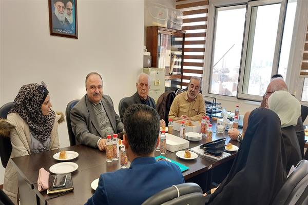 بازدید هیأت دانشگاه حلب سوریه از دانشکده شیمی